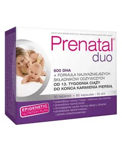 Prenatal DUO kaps. - 30 kaps. + 60 kaps.