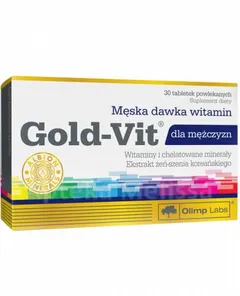 OLIMP GOLD-VIT DLA MĘŻCZYZN - 30 tabl.