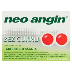 NEO-ANGIN BEZ CUKRU - 24 past. do ssania