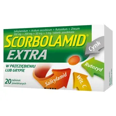 SCORBOLAMID EXTRA - 20 tabl.