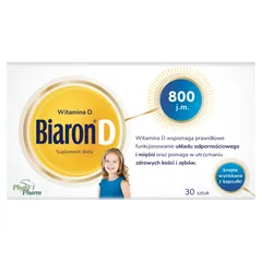 BIOARON WITAMINA D 800 j.m. twist-off - 30 kaps.