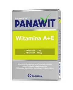 PANAWIT Witamina A+E - 30 kaps.