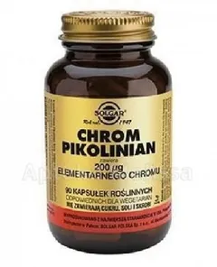 SOLGAR 29 Chrom pikolinian 0,2mg 90kaps