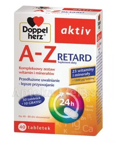 DOPPELHERZ AKTIV A-Z Retard - 40 tabl.