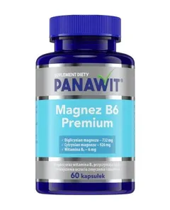 PANAWIT Magnez B6 premium - 60 kaps.