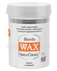 PILOMAX WAX NATURCLASSIC BLONDA Maska regenerująca...