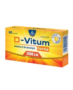 D-VITUM FORTE Witamina D dla dorosłych 2000 j.m. -...