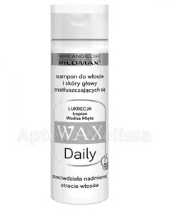 PILOMAX WAX DAILY Szampon codzienny do włosów...