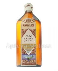 BIOOIL Olej lniany tłoczony na zimno - 500 ml 