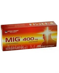 MIG 400 mg - 20 tabl.