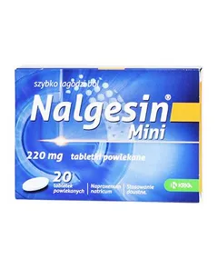 Nalgesin Mini 220mg * 20tabl.powl.
