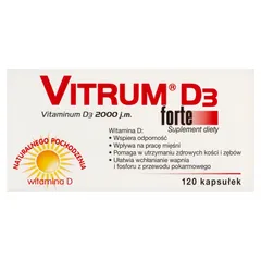 VITRUM D3 FORTE - 120 kaps.