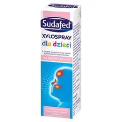 SUDAFED XYLOSPRAY DLA DZIECI Aerozol do nosa - 10...