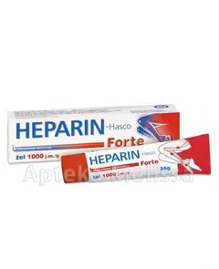 HEPARIN HASCO FORTE Żel 1000 j.m./1 g - 35 g