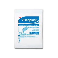 VISCOPLAST Kompresy 7,5 cm x 7,5 cm - 3 szt.