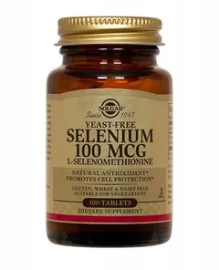 SOLGAR SELEN 100 mcg  - 100 tabl.