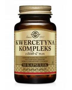 SOLGAR Kwercetyna kompleks z Ester-C Plus - 50...