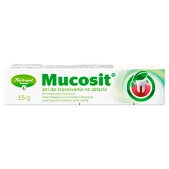MUCOSIT Żel do stosowania na dziąsła - 15 g