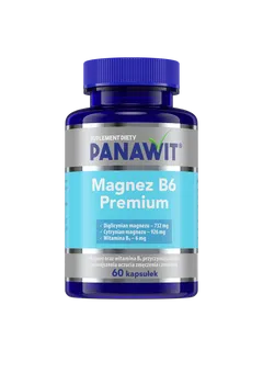 Panawit Magnez B6 Premium kaps. - 60 kaps.