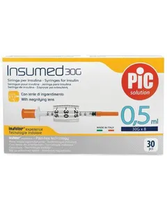 Pic Solution Insumed 0,5 ml 30G x 8 mm Jednorazowe...