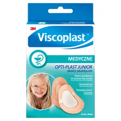 Plast.OPTI-PLAST JUNIOR okulistyczne rozm.62x50mm...