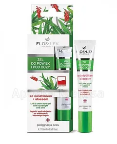 FLOS-LEK Żel ze świetlikiem i aloesem do powiek i...