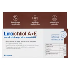 LINOICHTIOL A+E Krem ichtiolowy z witaminami A+E -...