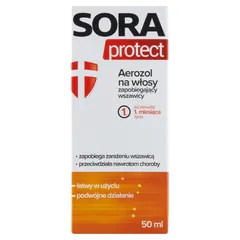 SORA PROTECT Aerozol na włosy zapobiegający...