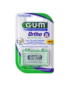 SUNSTAR GUM ORTHO Wosk ortodontyczny - 1 szt.