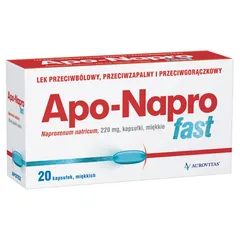 APO-NAPRO FAST 220 mg - 20 kaps.
