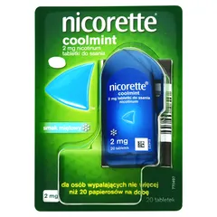 NICORETTE Coolmint 2 mg - 20 tabl.