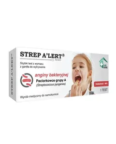 STREP A'LERT Szybki test do wykrywania anginy...