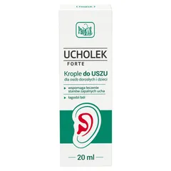 Ucholek forte krople do uszu 20ml
