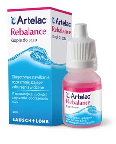ARTELAC REBALANCE Preparat nawilżający oczy oraz...