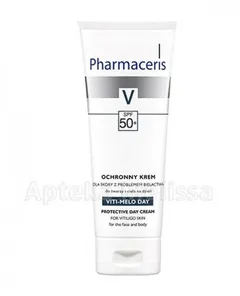 PHARMACERIS V VITI MELO DAY SPF50+ Krem oc