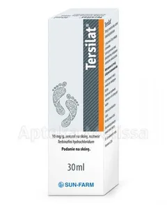TERSILAT 10 mg/g Aerozol na skórę - 30 ml