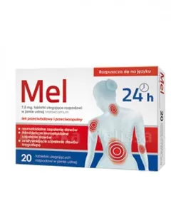 MEL 24, 7,5 MG ULEGAJ¥CYCH ROZPADOWI W JAMIE...
