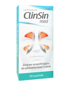 CLINSIN MED Zestaw uzupełniający do płukania nosa...