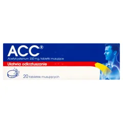 ACC 200 mg - 20 tabl. mus.