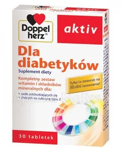 DOPPELHERZ AKTIV Dla diabetyków - 30 tabl.