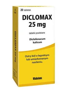 DICLOMAX 25 mg - 20 tabl.