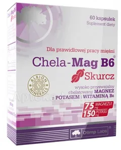 OLIMP CHELA MAG B6 Skurcz -  60 kaps.