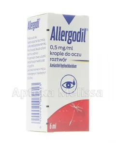 ALLERGODIL 0,5 mg Krople do oczu - 6 ml