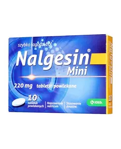 Nalgesin Mini 220mg * 10tabl.powl.