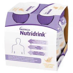 NUTRIDRINK O smaku waniliowym - 4 x 125 ml
