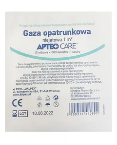 APTEO CARE Gaza opatrunkowa niejałowa 1m2 - 1 szt.