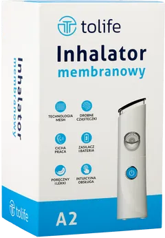TOLIFE Inhalator membranowy A2 - 1 szt.