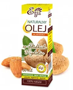 ETJA Naturalny Olej ze słodkich migdałów - - 50 ml
