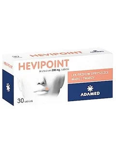 HEVIPOINT 200 mg Lek przeciw opryszczce warg i...