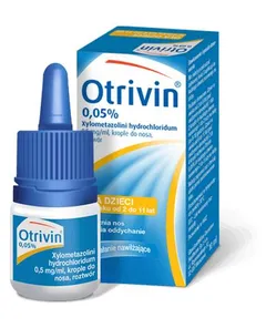 OTRIVIN 0,05% Krople do nosa dla dzieci od 2 do 11...